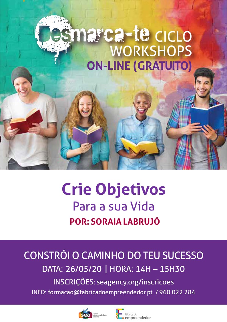 Workshop Online_Objectivos de Vida_Cartaz